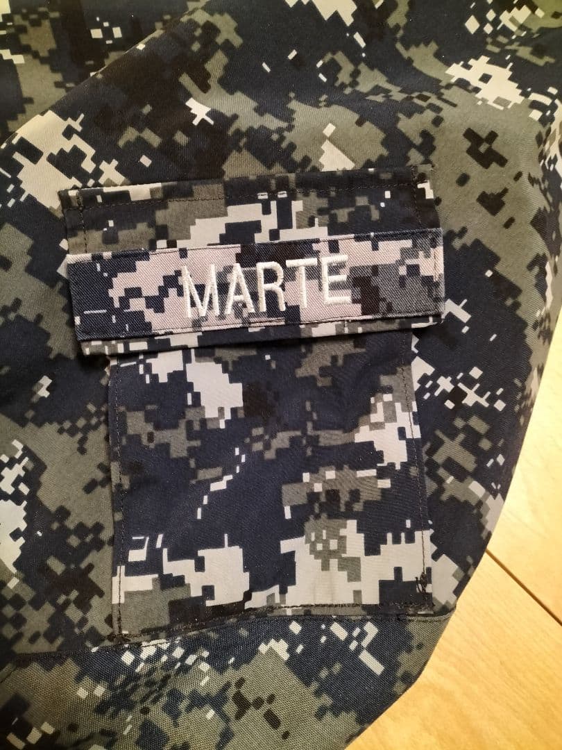 米海軍（U.S.NAVY）GORE-TEXパーカー NWU TYPE1 M-S