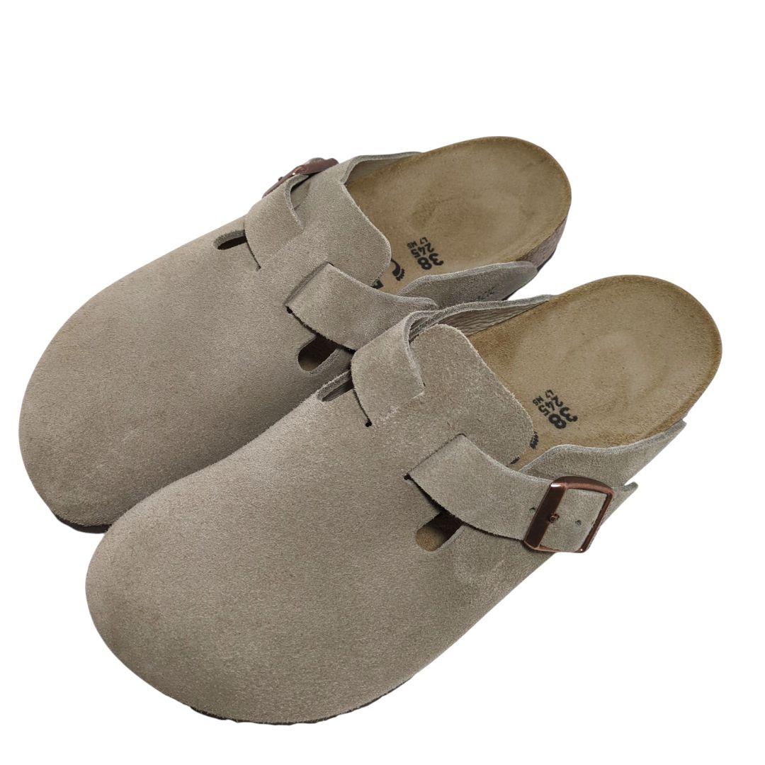 【美品!】ビルケンシュトック　ボストン　トープ　24.5cm