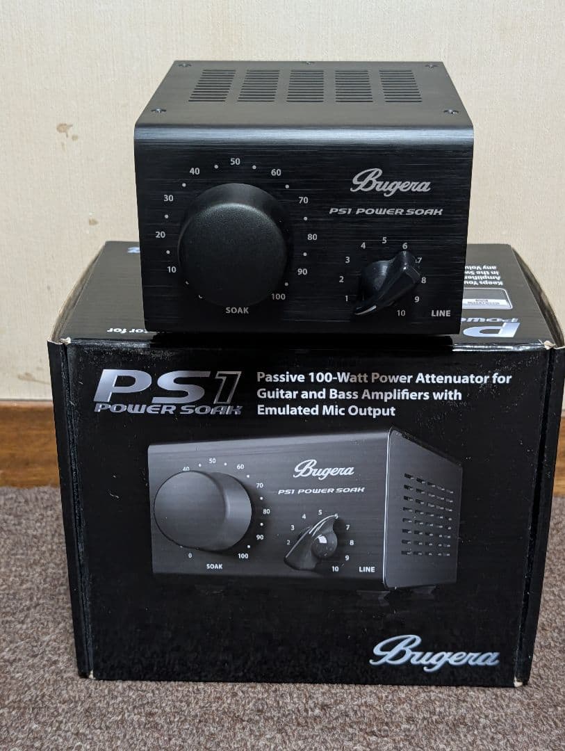 Bugera PS1 パワーアッテネーター Amazon.com: Bugera POWER SOAK PS1 Passive 100 Watt Power