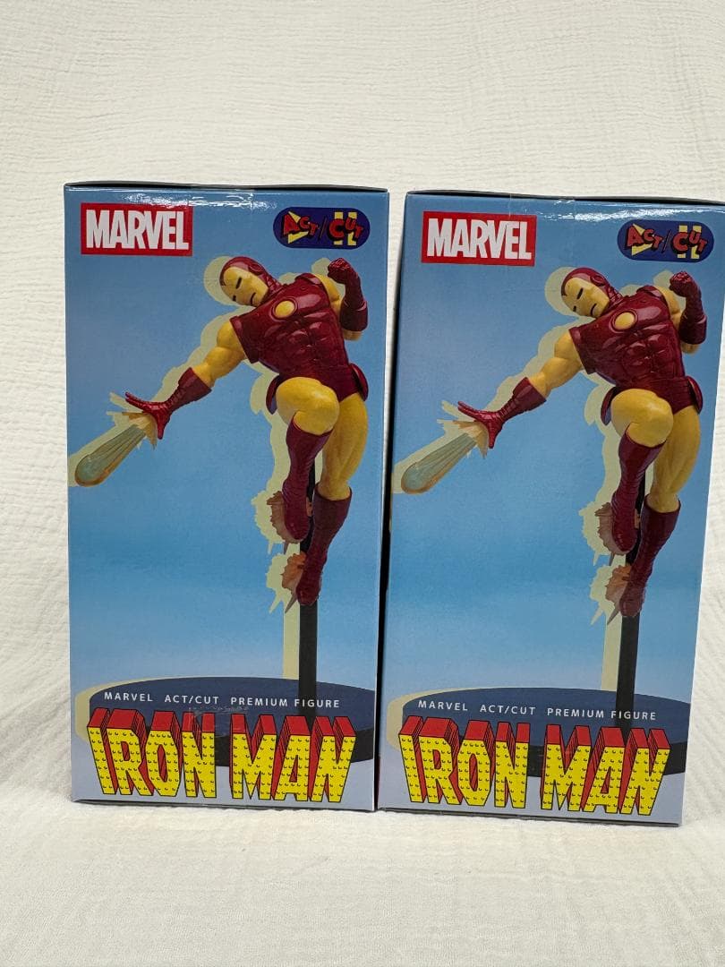 新品・未開封】MARVEL アイアンマン ACT/CUT フィギュア2個 - メルカリ