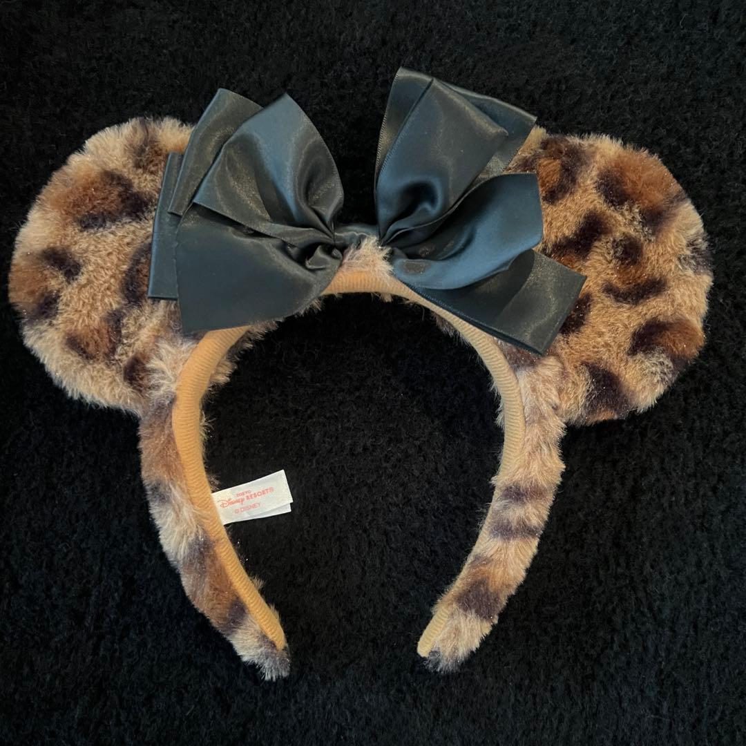 Disney ディズニー ミニー ヒョウ柄 豹柄 レオパード カチューシャ