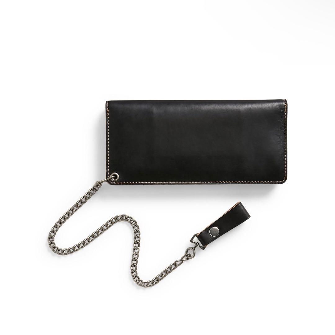 RRL ダブルアールエル レザー チェーン ウォレット トラッカー