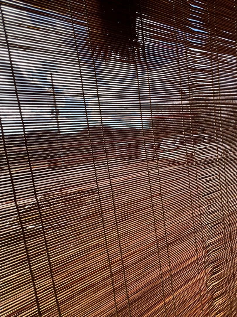 お座敷すだれ4本セット検和室古民家御簾書院 壁掛 のれんアンティーク