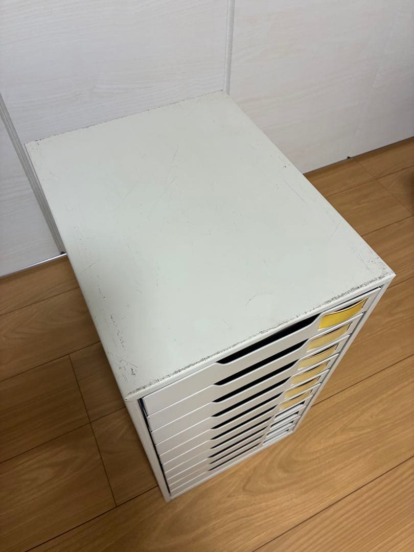 昭和レトロ レターケース KOKUYO 10段 スチール製 A4サイズ 希少