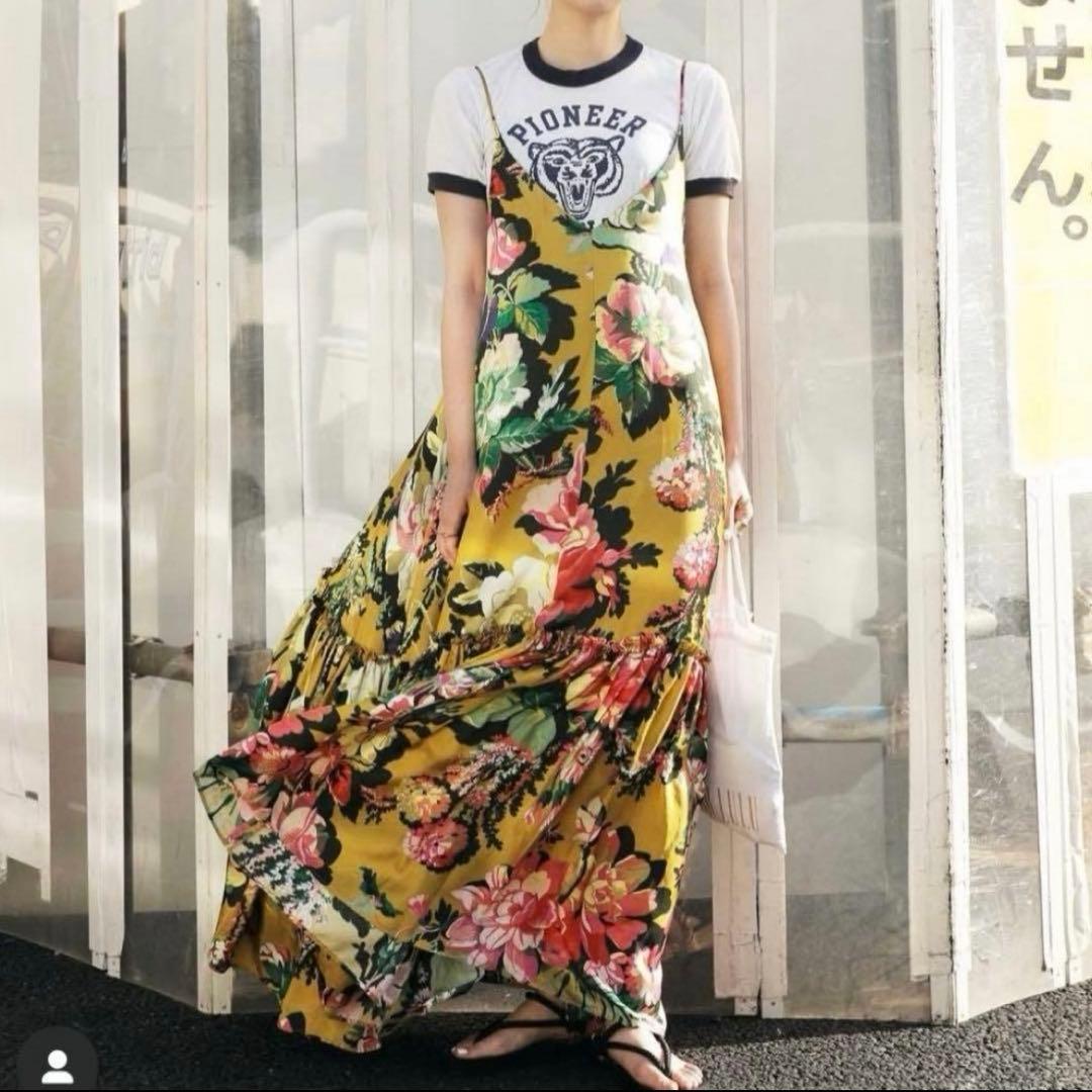 Dries van noten フロラー 花柄 キャミソールワンピース 名作 - メルカリ