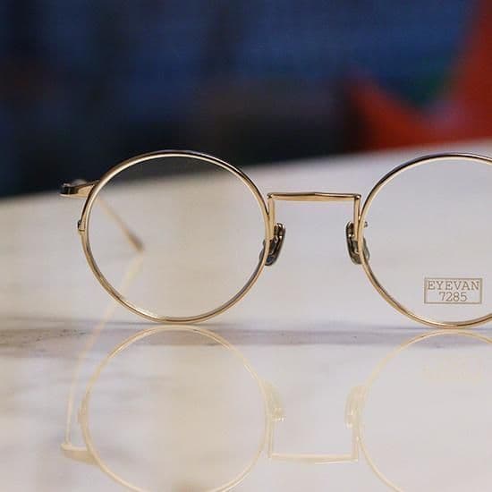 新品】1096 ゴールド オーバル リムレス ayame 197 目黒蓮 綾野剛