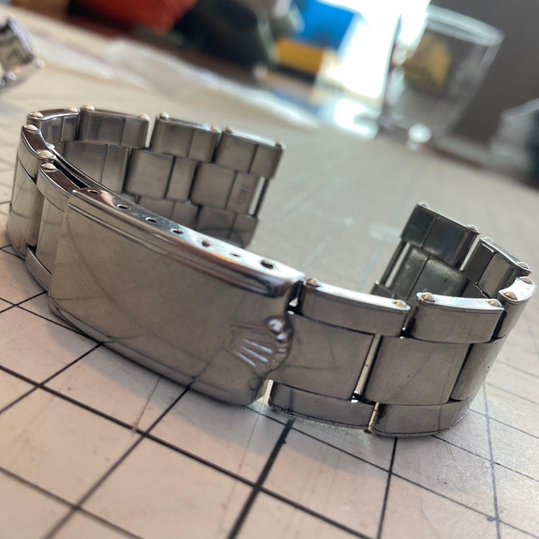 p*8様 ロレックス ROLEX 19㎜ 66年スイス製 7205 リベットブレ - メルカリ