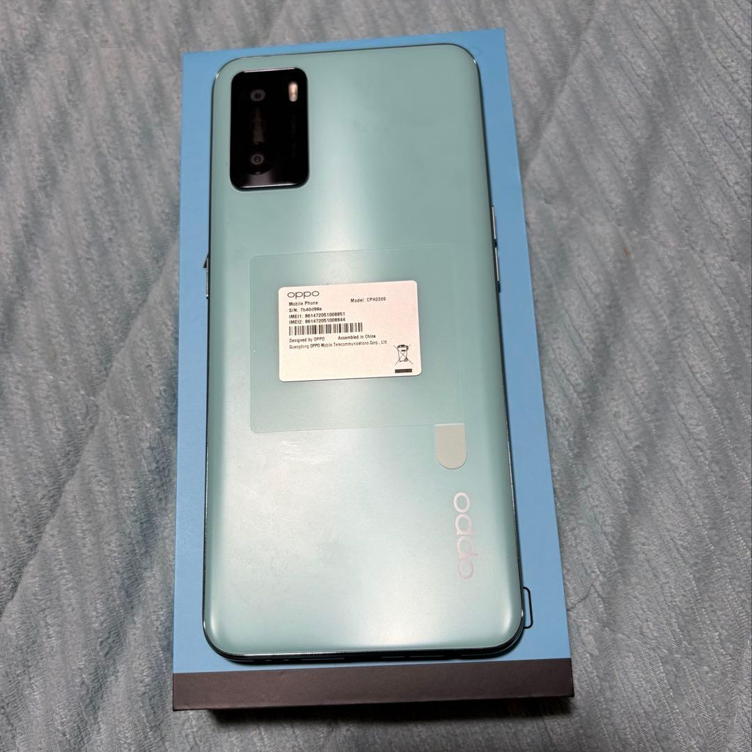 OPPO A55s 5G グリーン SIMフリー 64GB 動作確認済み - メルカリ