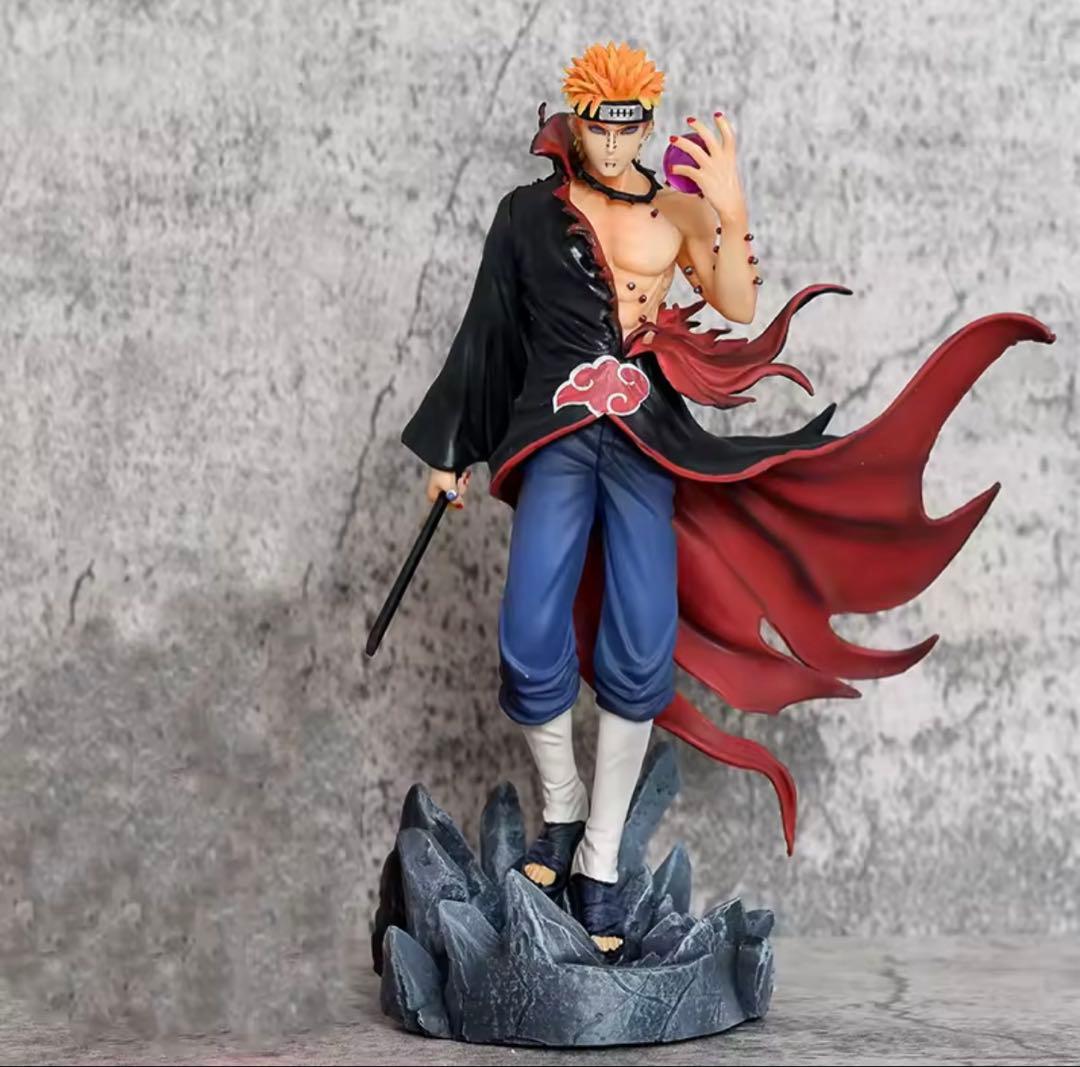 NARUTO』 -ナルト- ペイン フィギュア 暁 台座付き - メルカリ