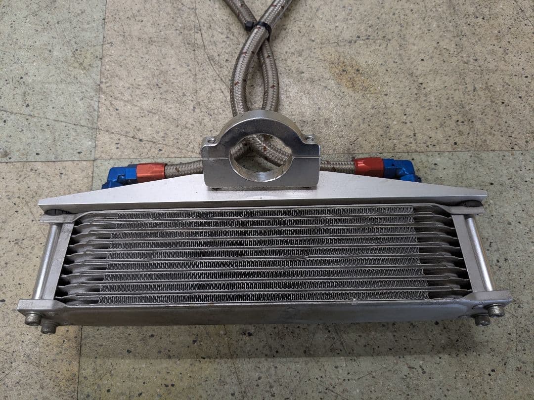 ま*と様 ホンダ CB400フォア オイルクーラー （アダプタ・ホース付）管理l