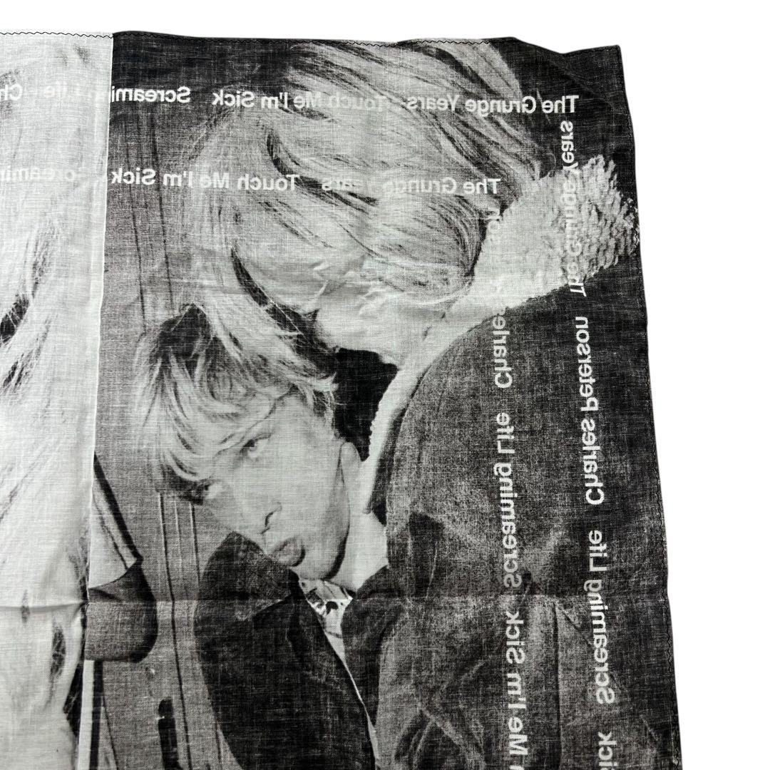 未使用品級タカヒロミヤシタ グラフィックバンダナ カートコバーン