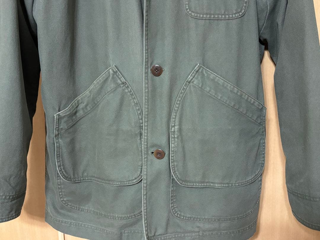 80s L.L.Bean ハンティングジャケット L オリーブグリーン