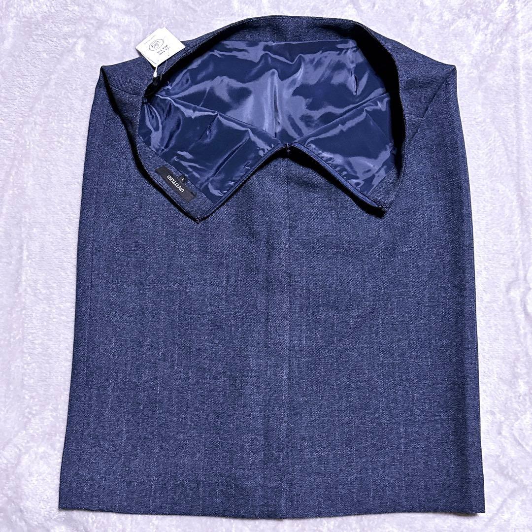 未使用タグ付】アンタイトル スーツ スカート ウォッシャブル 大きい