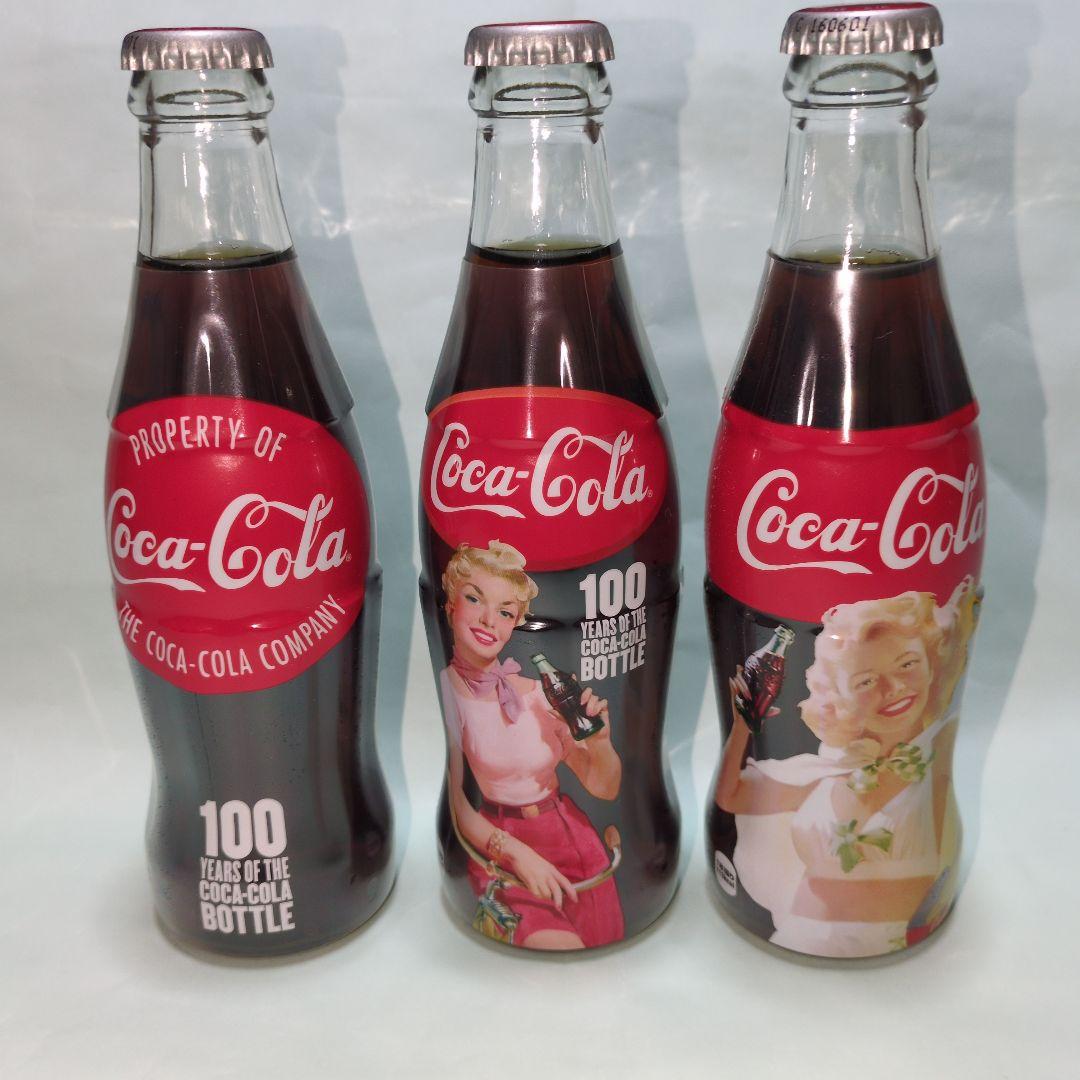 コカコーラ 100周年 記念デザインボトル (3本セット) 未開栓 - メルカリ