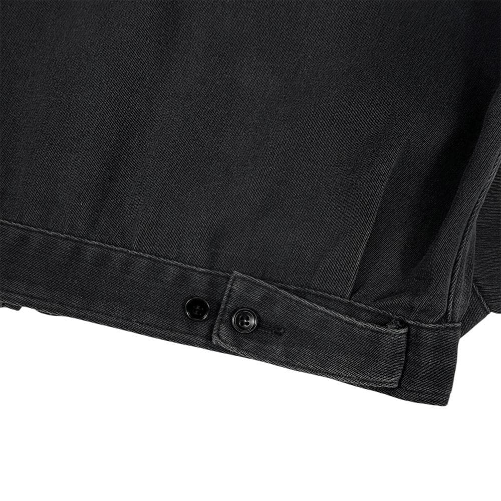 50s 墨黒 コットン ウィップコード 2nd型 ワーク ジャケット 裏無し