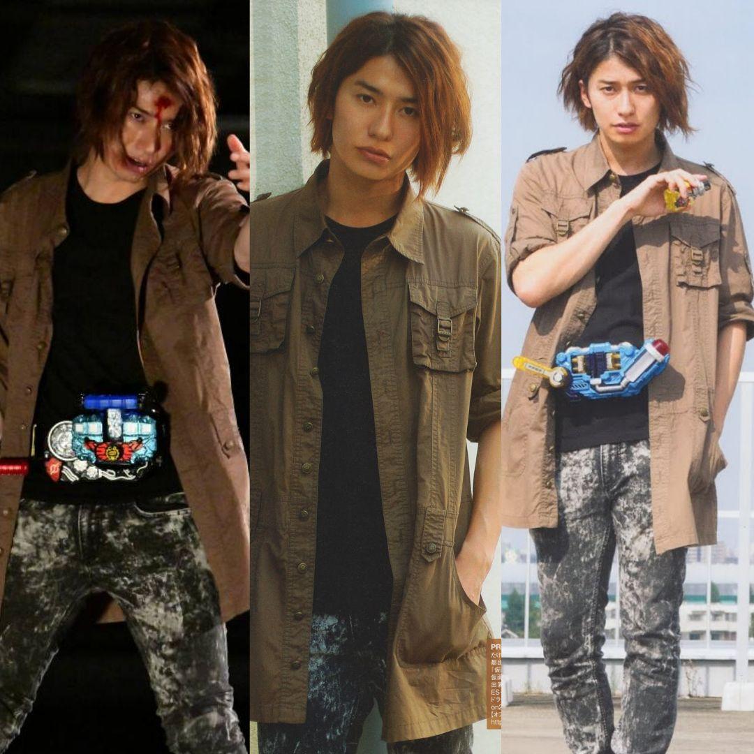 仮面ライダービルド 仮面ライダーグリス猿渡一海 ミリタリージャケット