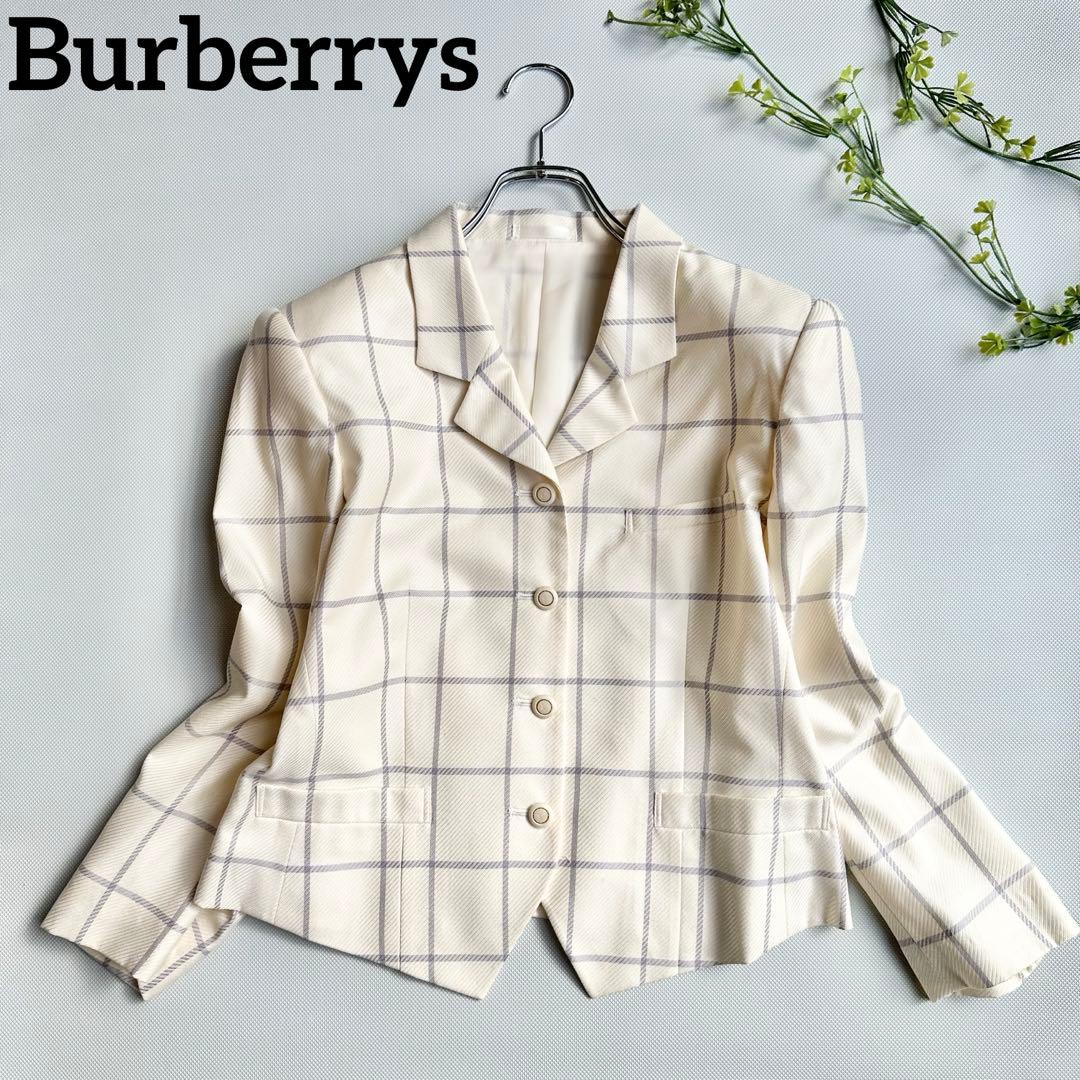 Burberrys バーバリー ジャケット ブレザー チェック柄 11 L - メルカリ