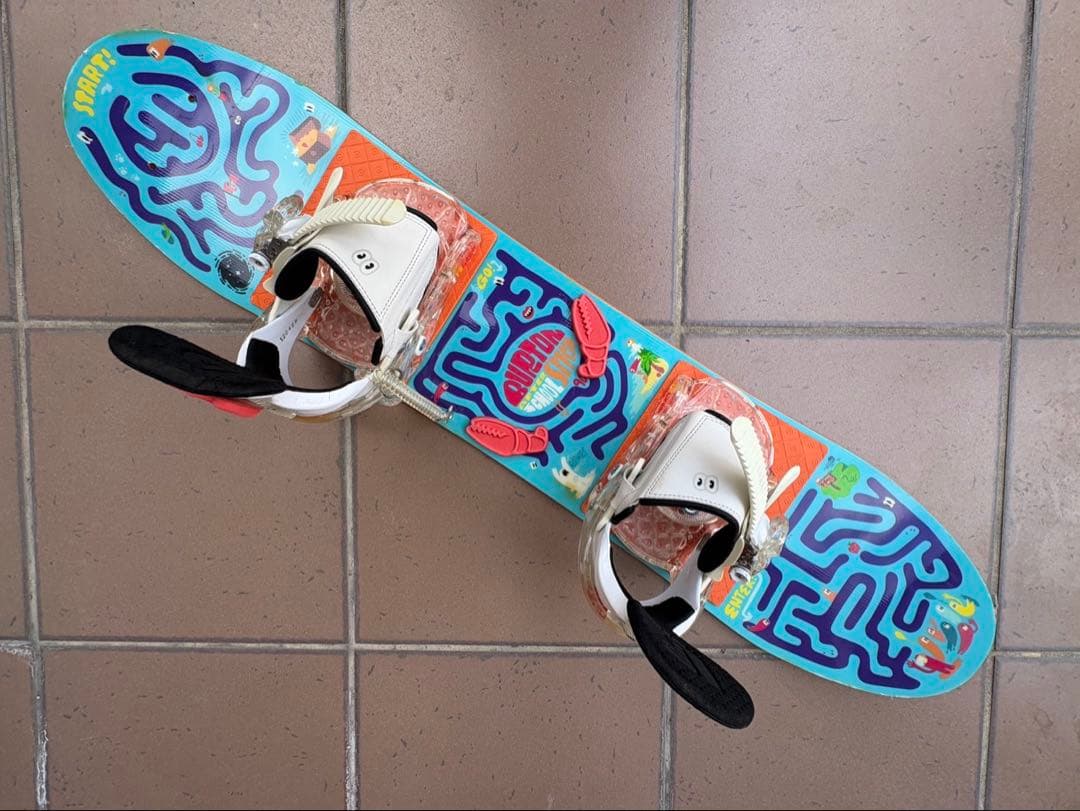 BURTON バートン　スノーボードセット90センチ BURTON（バートン） スノーボードセット キッズ 25-26 Burton アフター