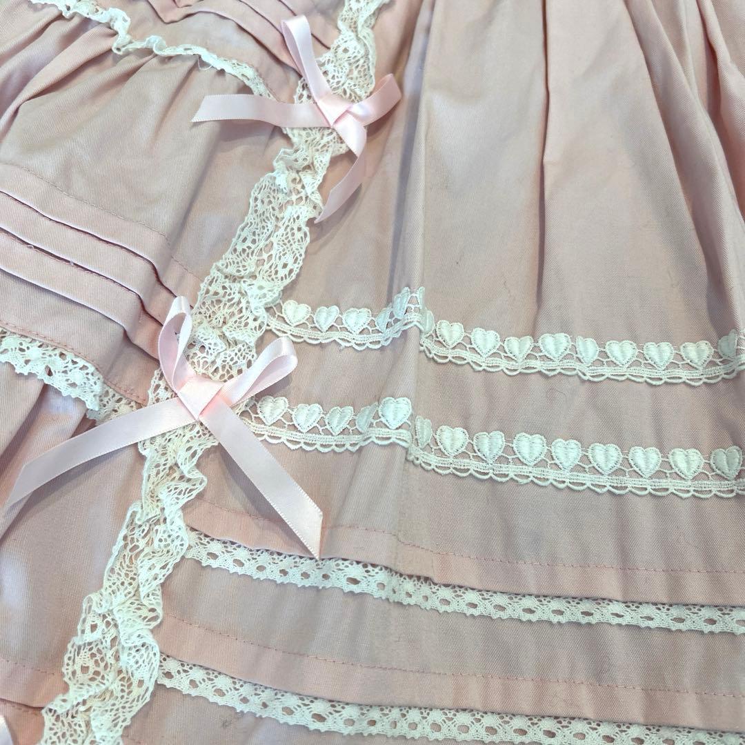 E*様 Angelic Pretty アンジェリックプリティ ピンク ハート ワ - メルカリ