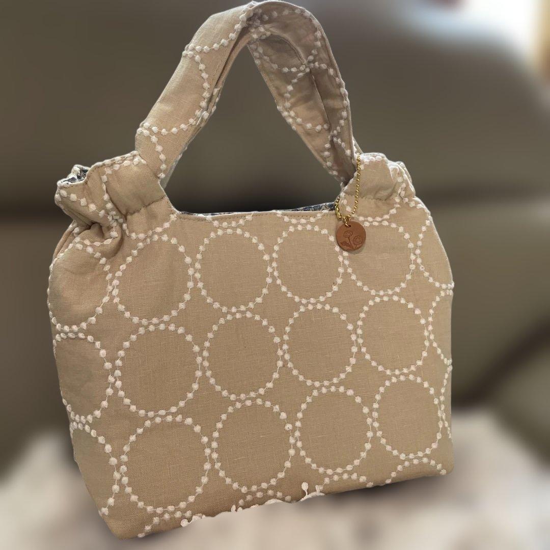 ご依頼品　ミナペルホネン　tambourineシャーリングバッグ&miniポーチ ミナ ポーチ タンバリン Korva pouch tambourine