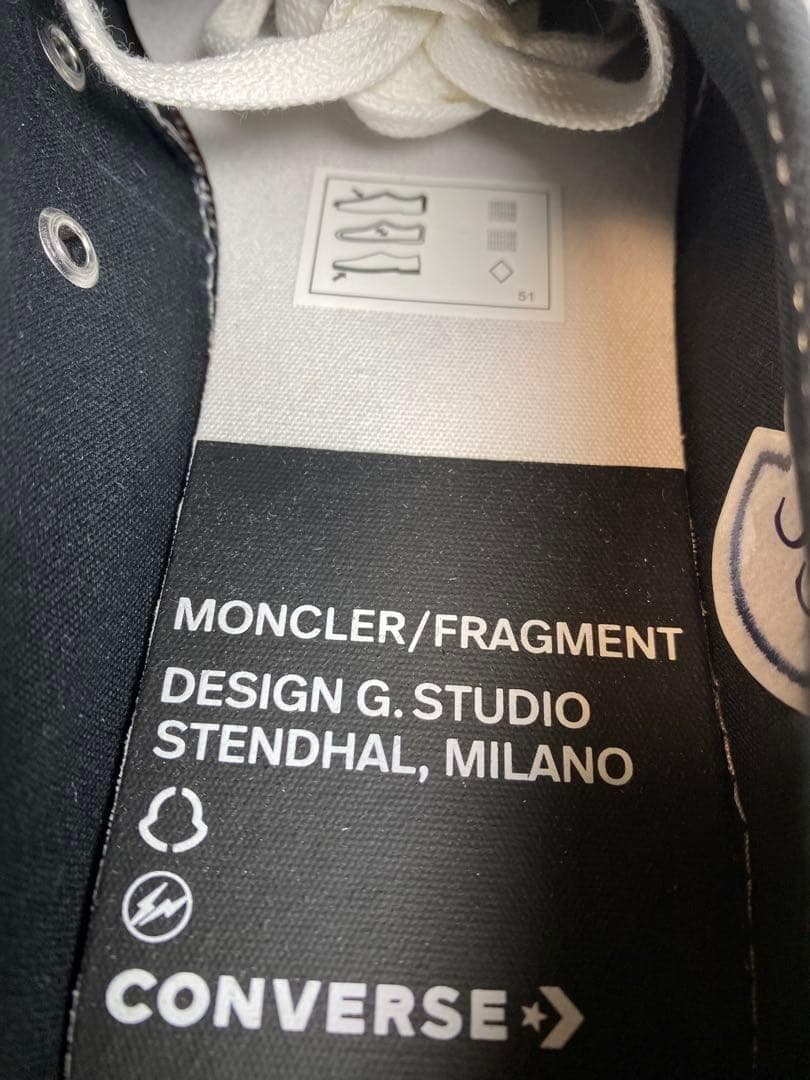 新品】モンクレール×コンバース ジーニアス コラボスニーカー 限定