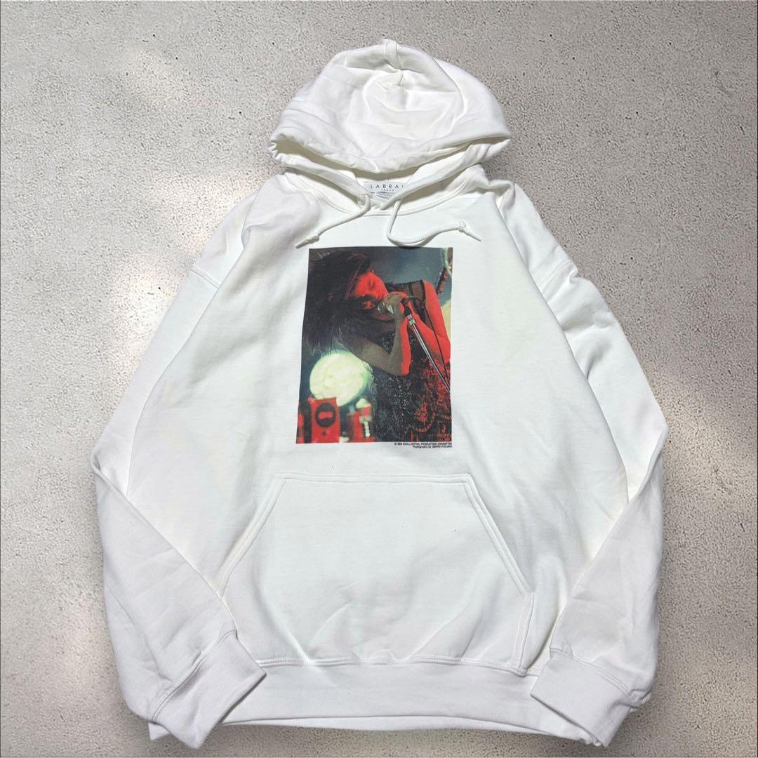 ラブラット LABRAT スワロウテイル 白パーカー labrat LABRAT × SWAROW