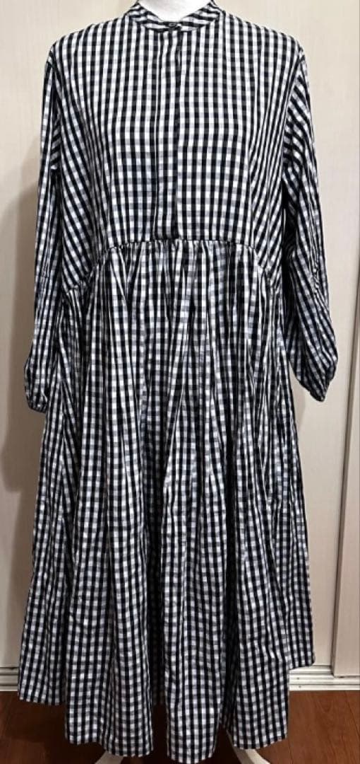BEARDSLEY ビアズリー ギンガム チェック ワンピース サイズ1 - メルカリ