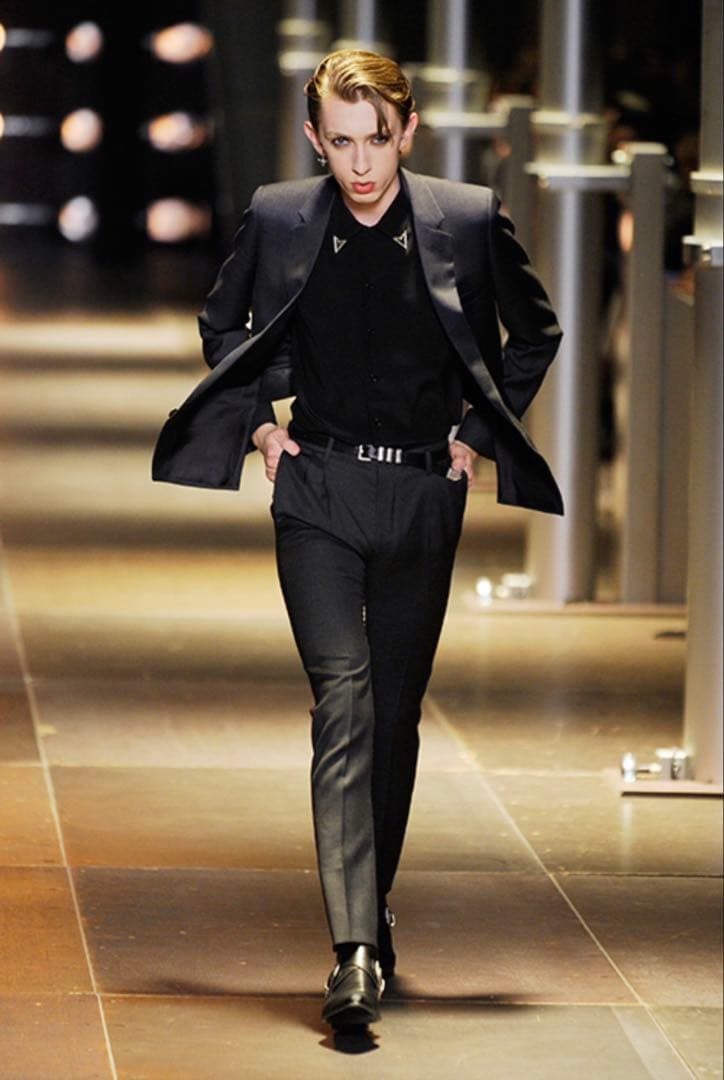 Saint Laurent SS14 3連ループ ナローベルト 85 - 小物公式 ストア