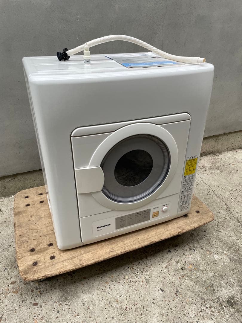 美品　Panasonic 5kg衣類乾燥機　NH-D503 パナソニック 衣類乾燥機 5kg NH-D503-W 1台 - アスクル