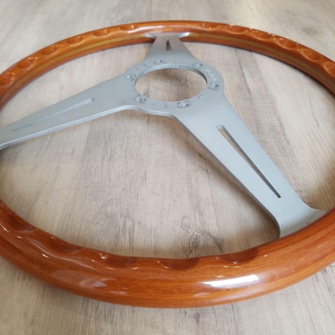 NARDI☆ナルディクラシックVITEウッドステアリング/シルバースポーク