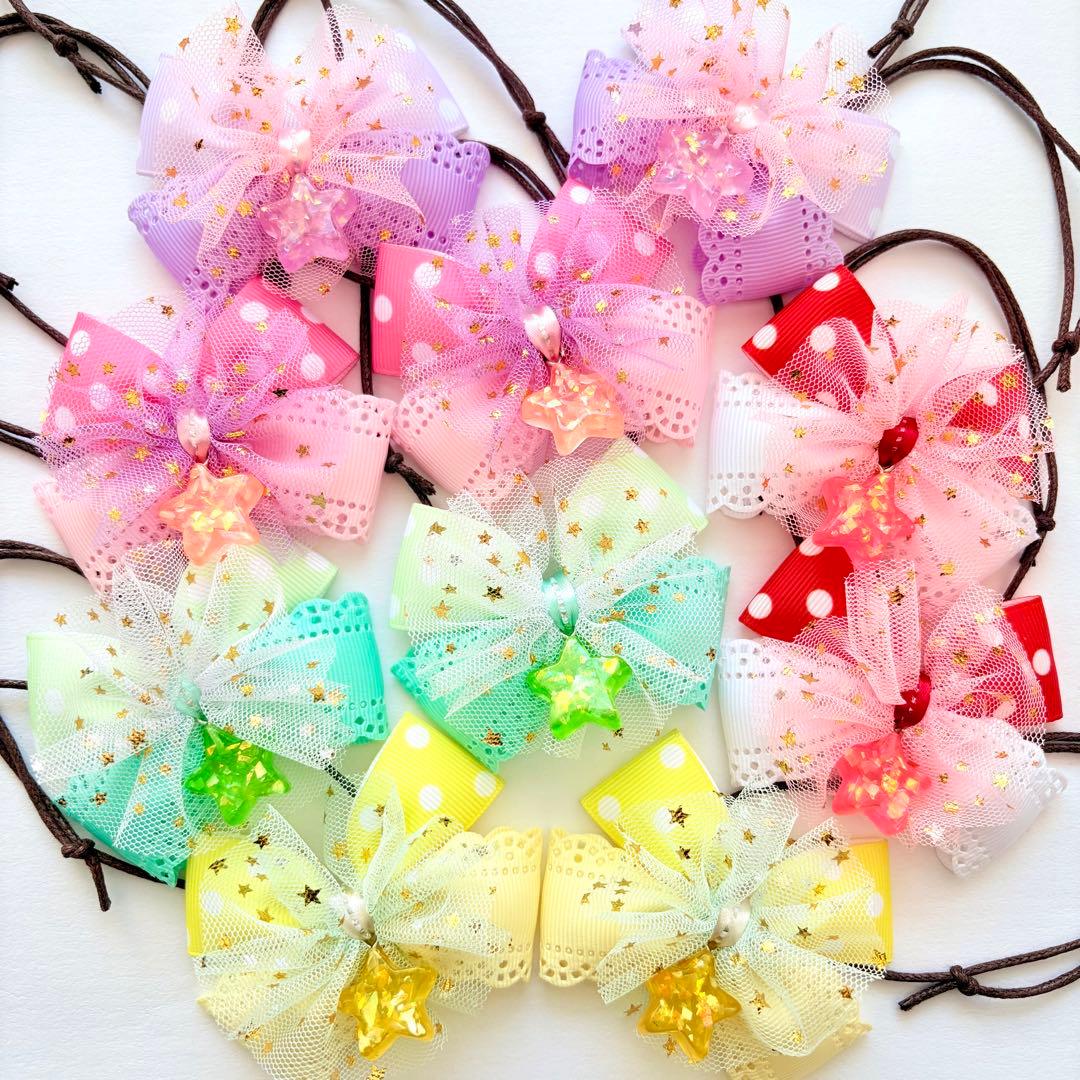 トリミングチョーカー✩︎⡱キラコロンとした星 - メルカリ