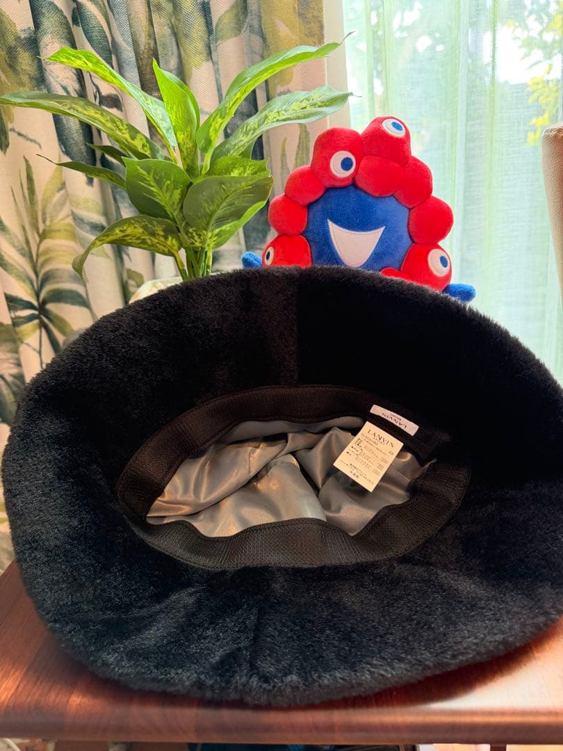 未使用⭐︎LANVIN Sport キルティング 冬用ハット エレガント