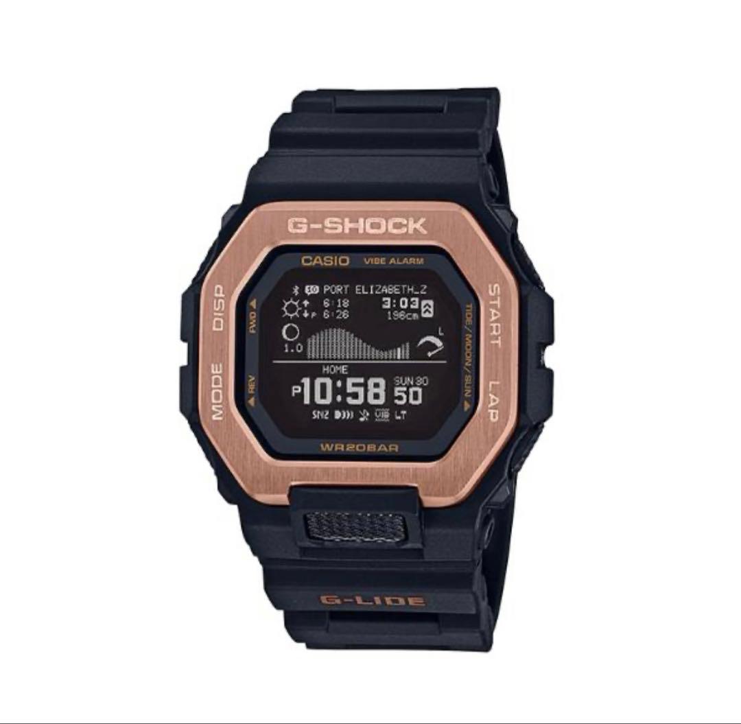 メタルバンドカスタム！ G-SHOCK G-LIDE ゴールド GBX-100 G-SHOCK 【MODコンプリートセット】G-SHOCK 腕時計 ジーショック 時計