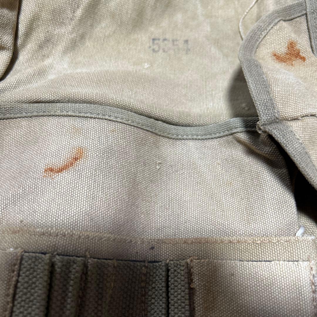 米軍実物 WW2 マップケース バッグ U.S.ARMY 1942年