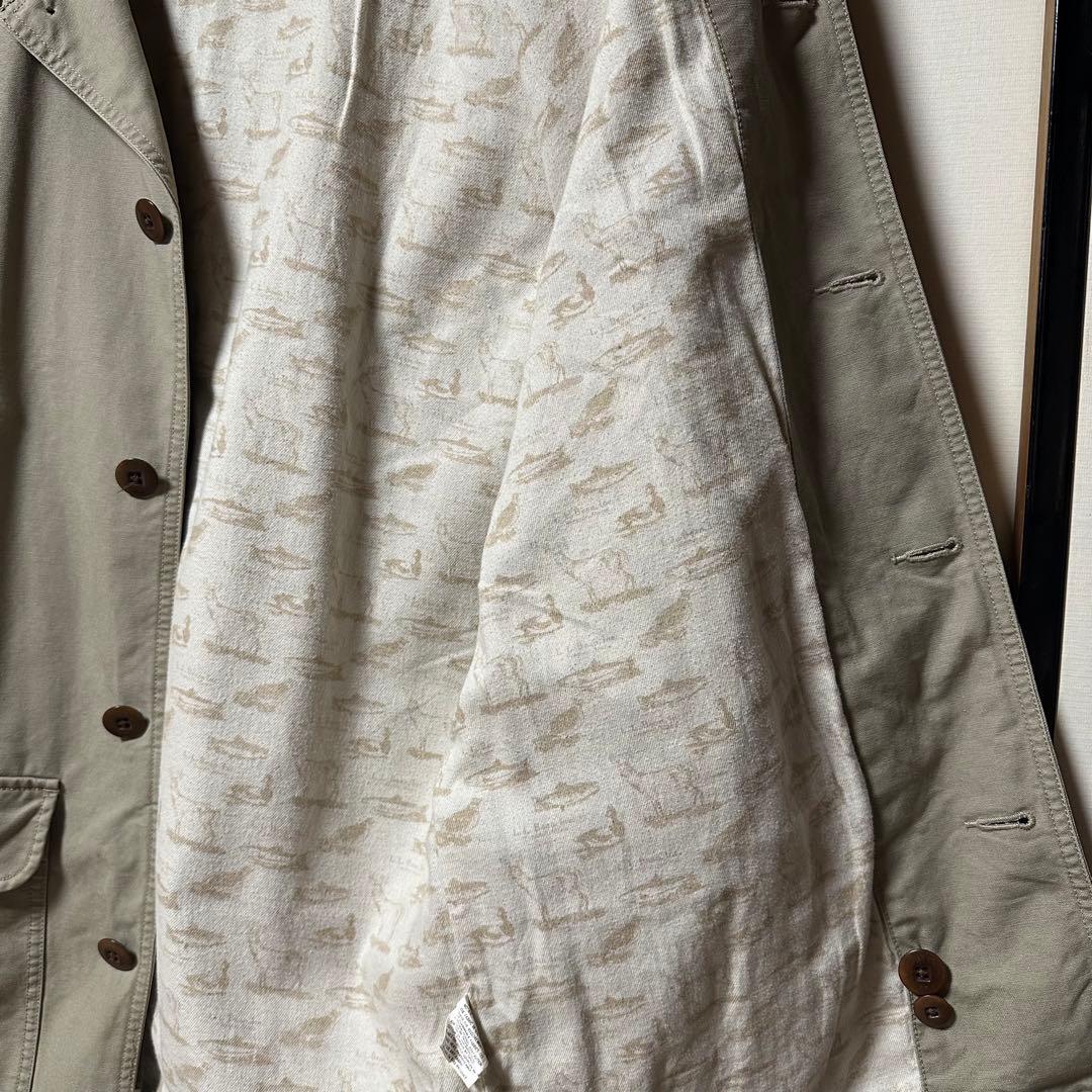 L.L.Bean ハンティングジャケット　カバーオール　襟コーデュロイ　90s