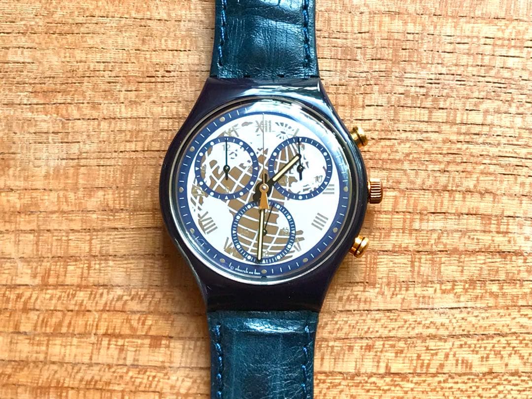 SWATCH 4本セット クロノグラフ 90年代 未使用 Cセット - メルカリ