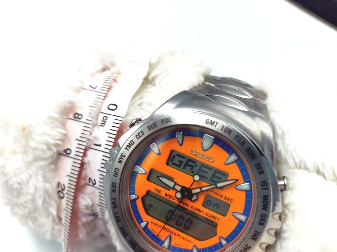 【電池交換済】希少 セイコー ジウジアーロ マッキナスポルティーバ 17.5cm