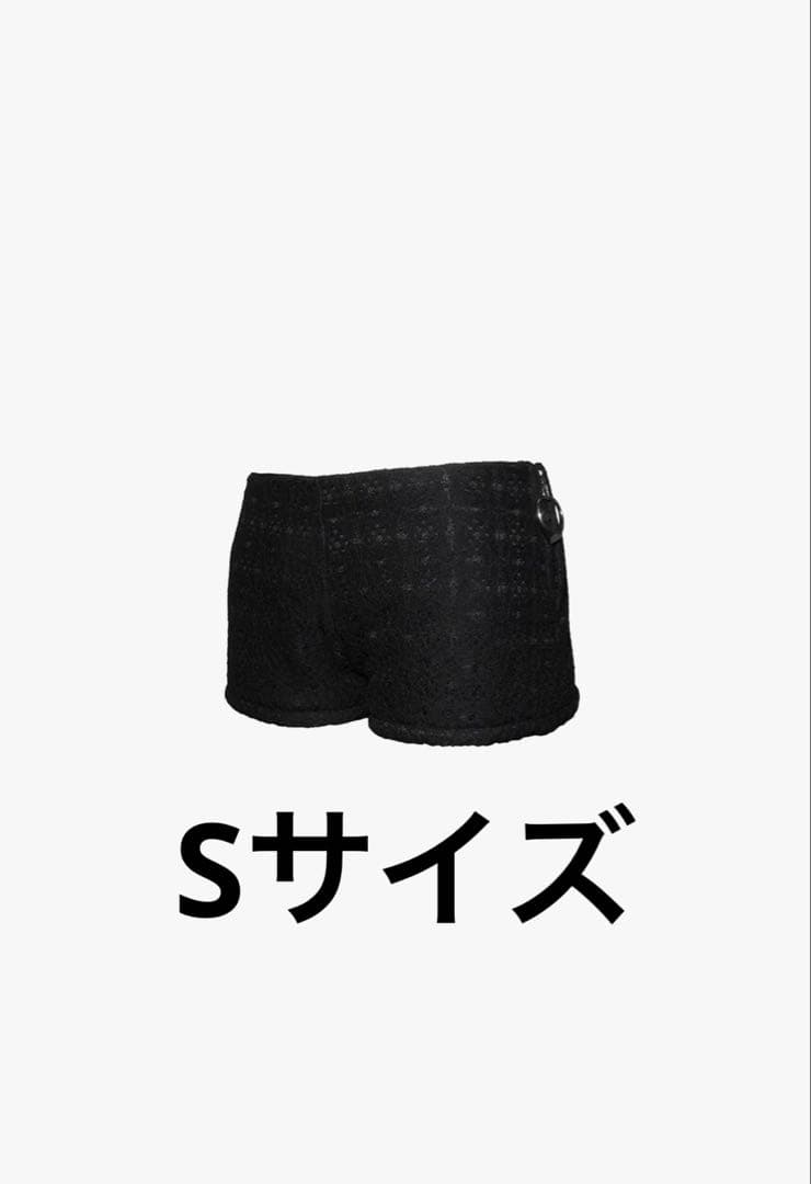 パンツ theredthread S ring biker shorts lace THEREDTHREAD / ザレッドスレッド】S ring biker shorts lace