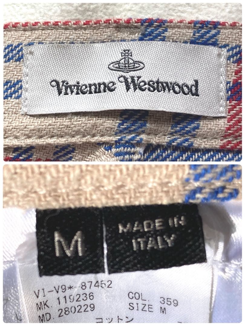 ヴィヴィアンウエストウッド 変形 アシンメトリーパンツ M イタリア製 美品