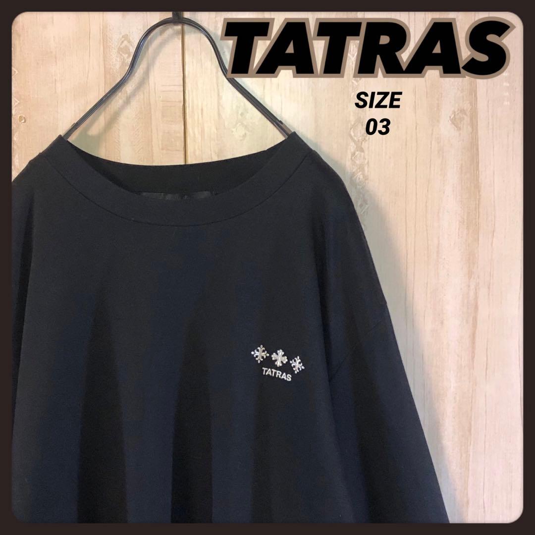 TATRAS タトラス ロングtシャツ 長袖 両面刺繍ロゴ入り 楽天市場】【10%OFF】 【TATRAS】タトラス Tシャツ 長袖 ロング