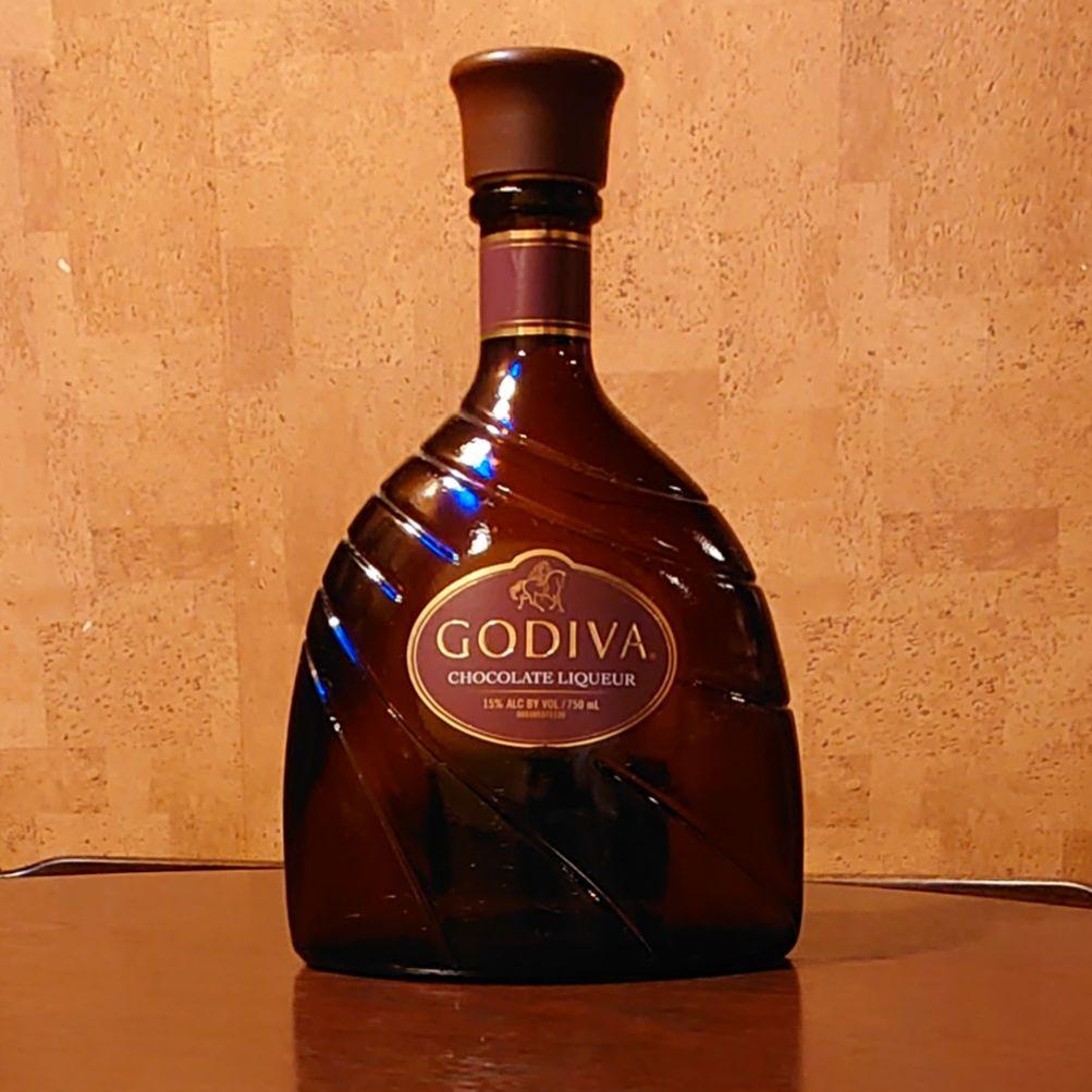 空瓶 ゴディバチョコレートリキュール 750ml - メルカリ