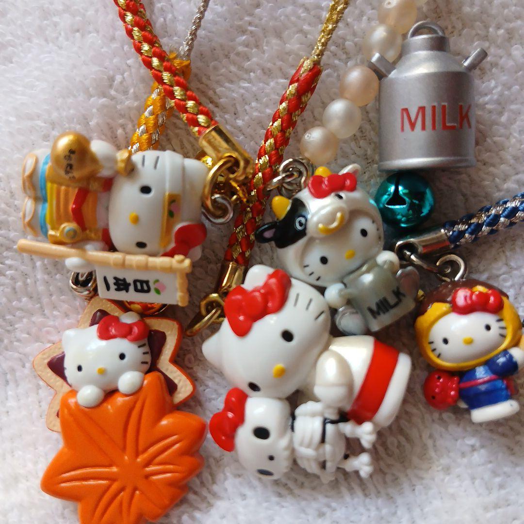 Sanrioサンリオ ご当地キーホルダー ☆キティちゃん☆5個セット