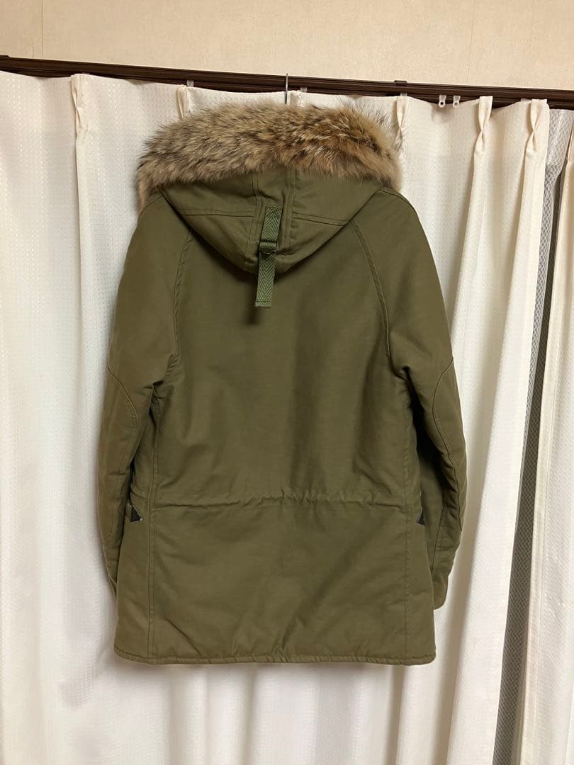 極美品 The Calee ミリタリージャケット リアルコヨーテファー - メルカリ