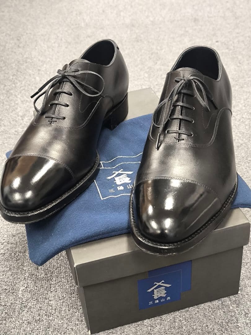 新品 三陽山長 友二郎 Q7422 R2010 内羽根 ストレートチップ - メルカリ