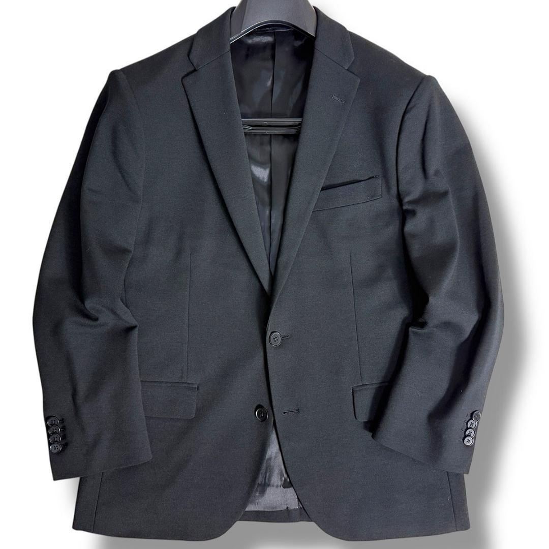 J6149 美品 ジョゼフオム 22AW ジャージーセットアップ ブラック 48