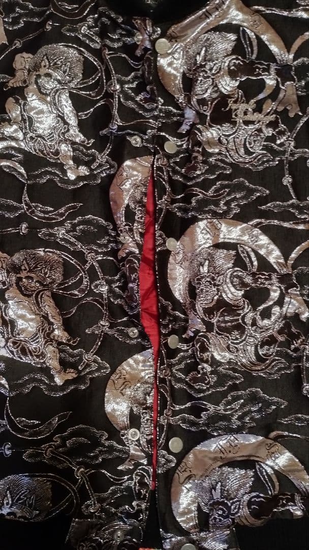 JUVENILE DELINQUENT 刺繍スカジャン XL