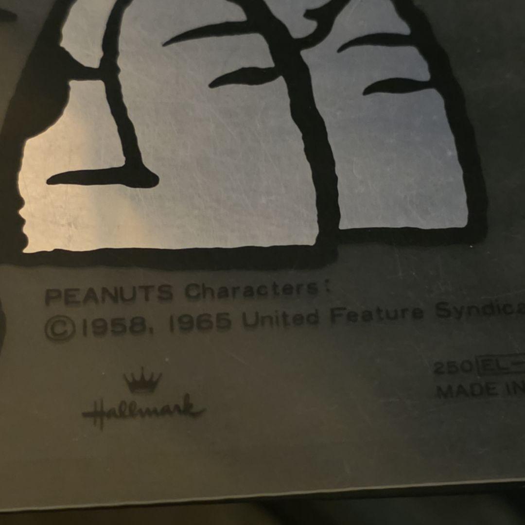 スヌーピー サンリオ 60年代 下敷き 昭和 レトロ レア 昔 当時物