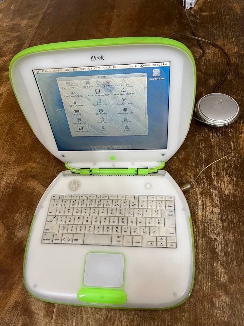 Apple iBook G3 クラムシェル キーライム - メルカリ