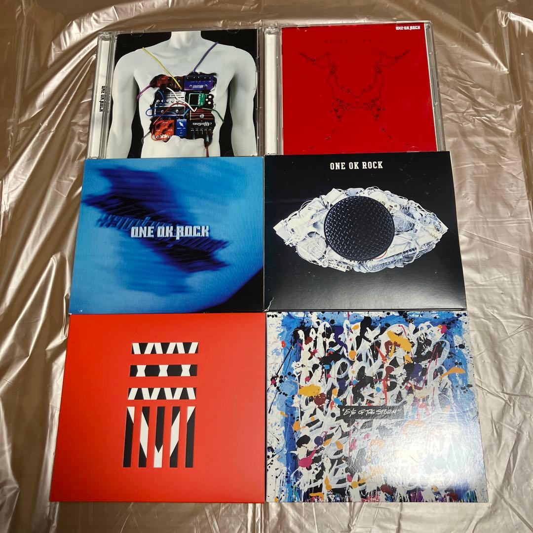 ONE OK ROCK アルバムCD 初回限定盤 6枚セット - メルカリ