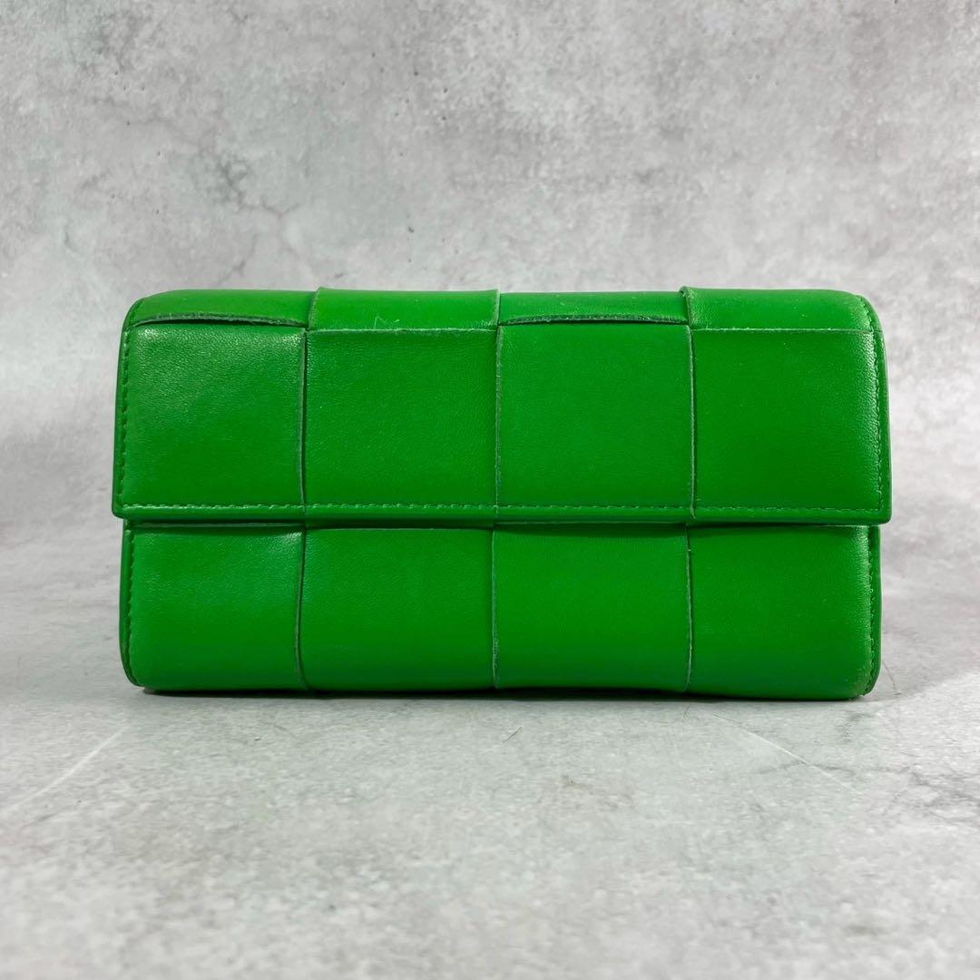 付属品完備 美品】ボッテガヴェネタ 長財布 カセット 折りたたみ